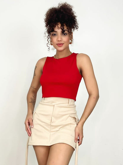 Cropped Zara em Ribana Jamily Ref. 595. FRETE GRÁTIS