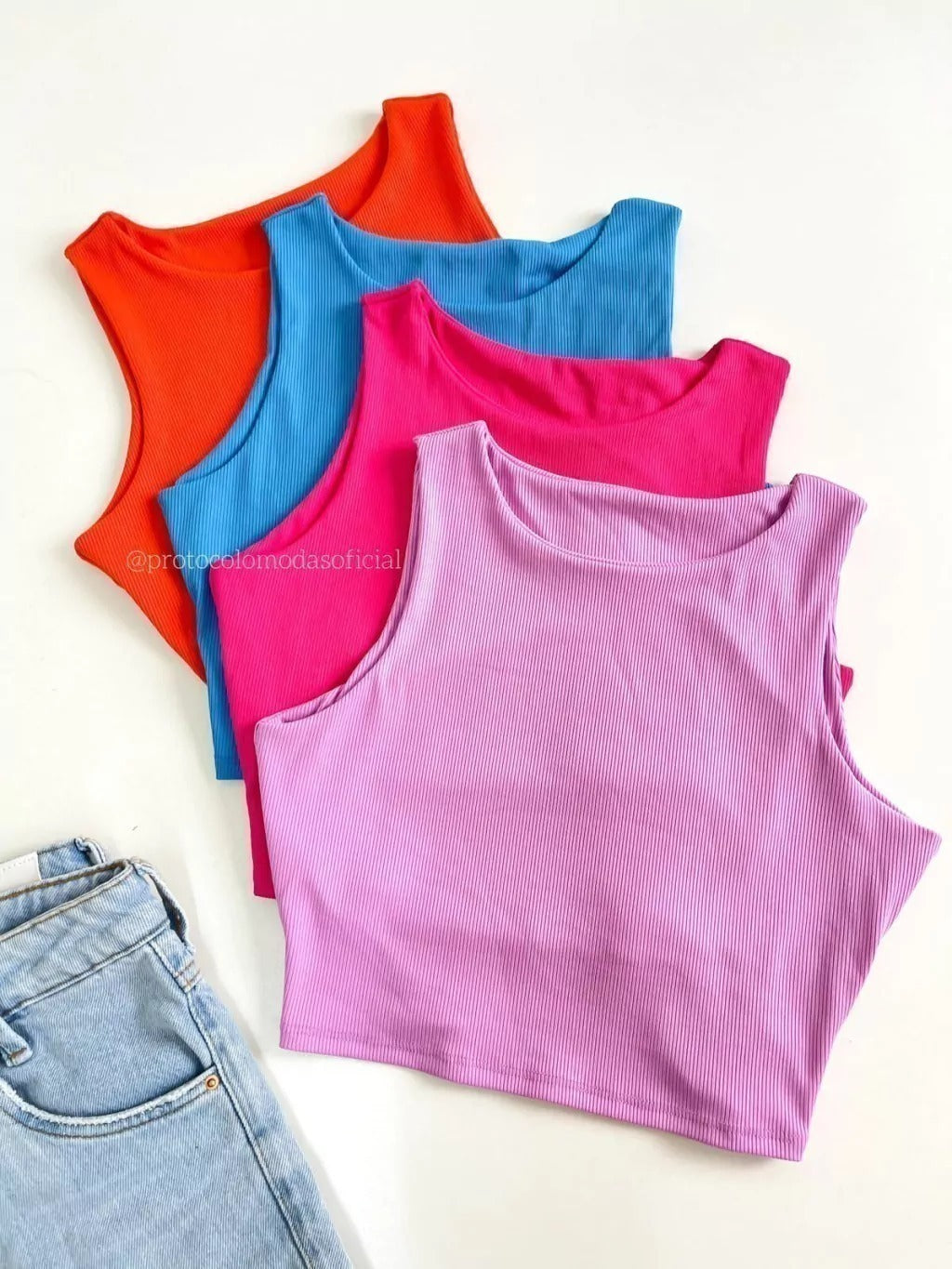 Cropped Zara em Ribana Jamily Ref. 595. FRETE GRÁTIS