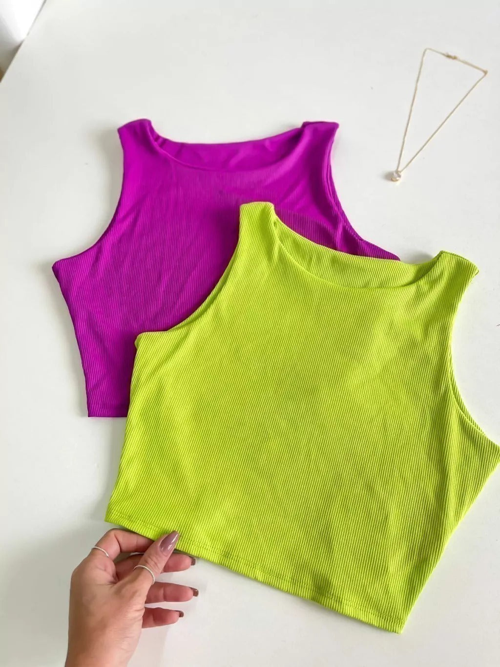 Cropped Zara em Ribana Jamily Ref. 595. FRETE GRÁTIS