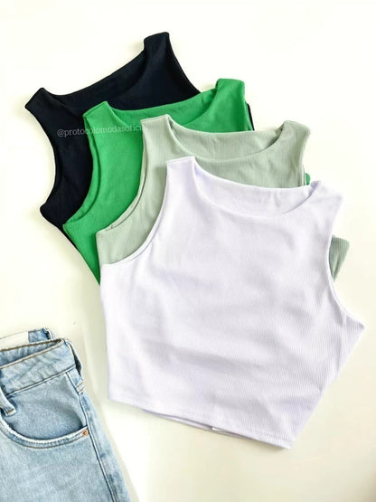 Cropped Zara em Ribana Jamily Ref. 595. FRETE GRÁTIS