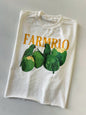 Cropped T-Shirt Oversized Estampada Rio Ref. 909. FRETE GRÁTIS