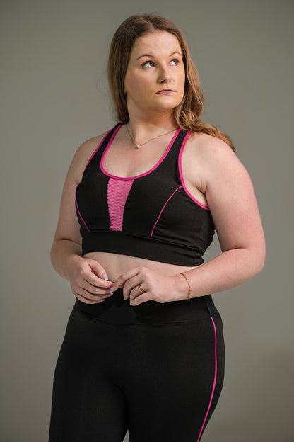 Top Feminina com Filete Colorido. FRETE GRÁTIS