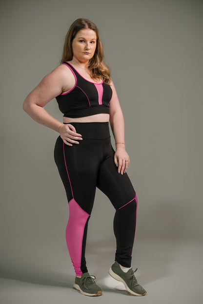 Top Feminina com Filete Colorido. FRETE GRÁTIS